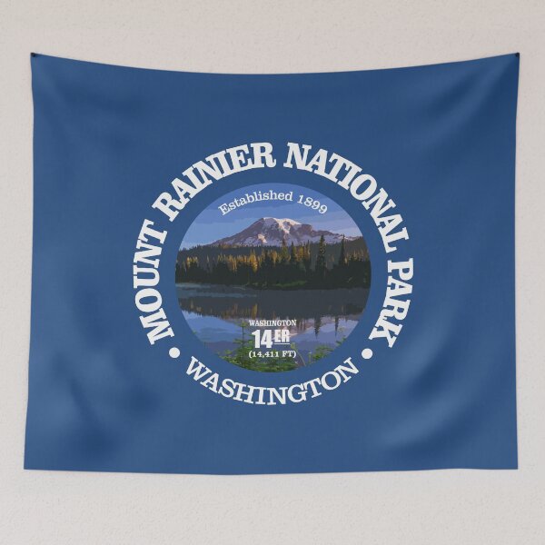 Item preview, Mt Rainier National Park (NP2) designed and sold by curranmorgan.