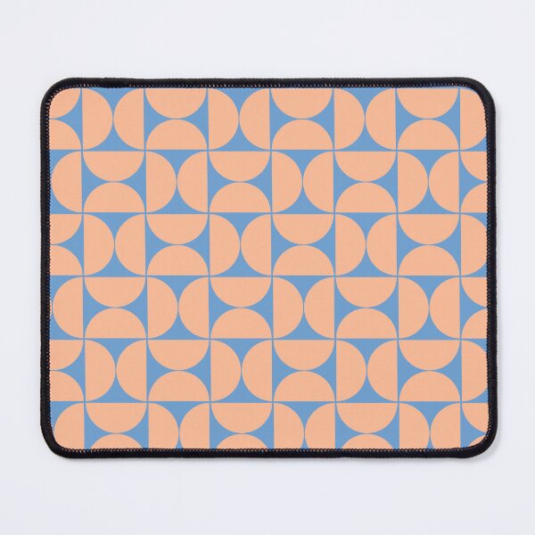 Item preview, Mid-Century Modern Pattern No.79 Mini - Little Boy Blue and Peach Fuzz designed and sold by Zoltan Ratko.