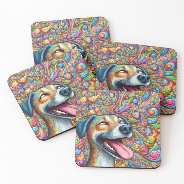 Item preview, Ecstasy of Colors in Canine Joy designed and sold by Gacram.