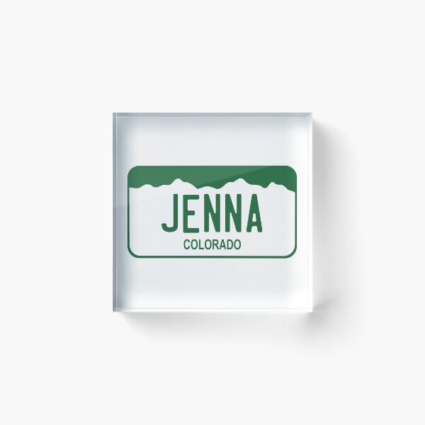 Item preview, Colorado License Plate - Jenna designed and sold by rracheell.
