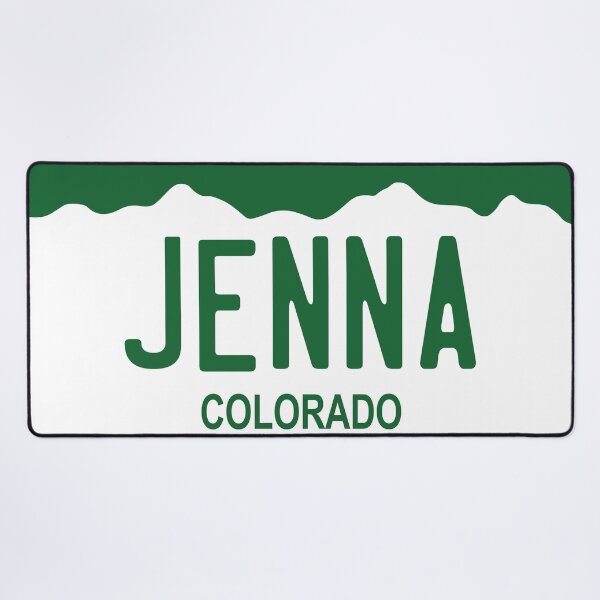 Item preview, Colorado License Plate - Jenna designed and sold by rracheell.