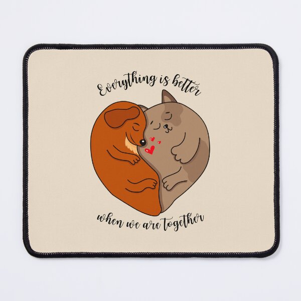 Item preview, Cute Dogs deeply in Love-Valentine 6 designed and sold by mndesignworx.