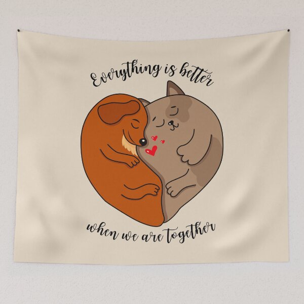 Item preview,  Cute Dogs deeply in Love-Valentine 6 designed and sold by mndesignworx.