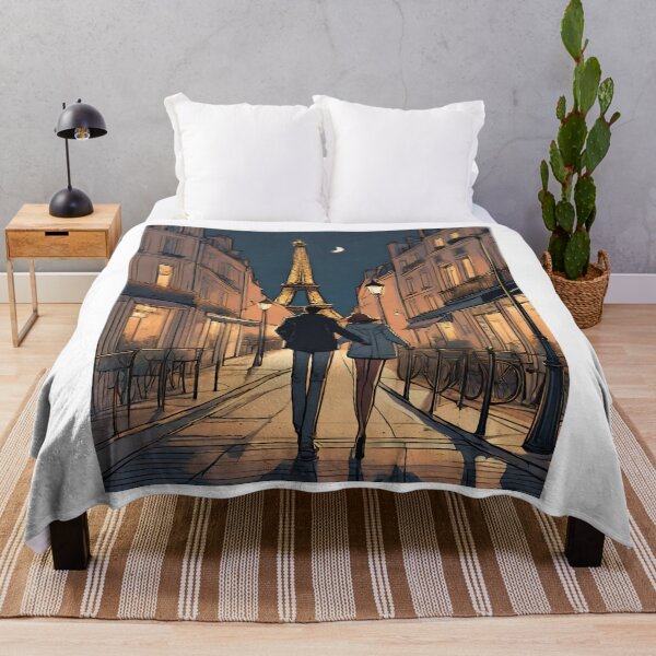 Item preview, of Couple Admires Paris Valentine designed and sold by xiaidex.