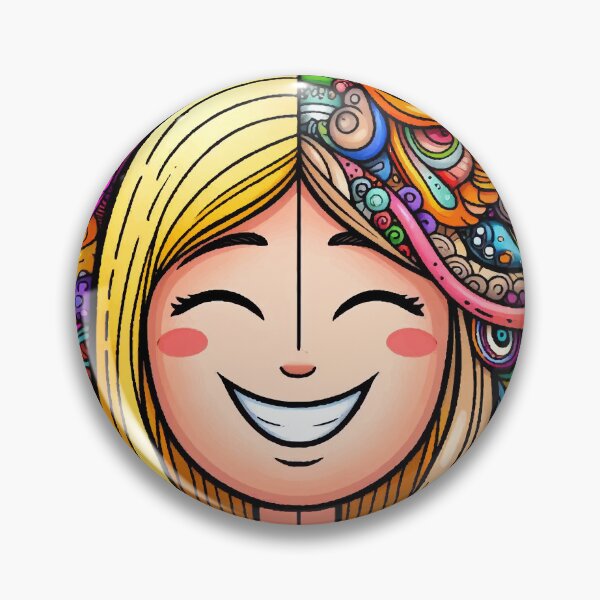 Item preview, Radiant Smile in a Universe of Colors designed and sold by Gacram.