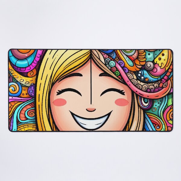 Item preview, Radiant Smile in a Universe of Colors designed and sold by Gacram.