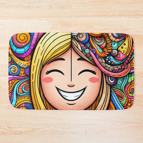 Item preview, Radiant Smile in a Universe of Colors designed and sold by Gacram.