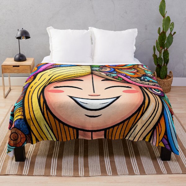 Item preview, Radiant Smile in a Universe of Colors designed and sold by Gacram.