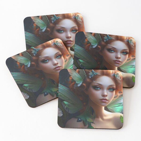 Item preview, Enchanting Elegance: Fairy with Green Eyes  designed and sold by T-shirtMill.