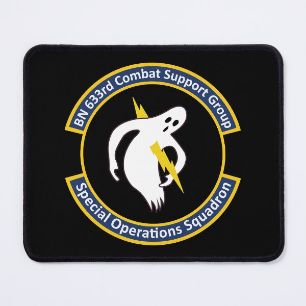 Item preview, Bro Nations 633rd Combat Support Group Special Operation Squadron Patch designed and sold by WyvernBubbles.