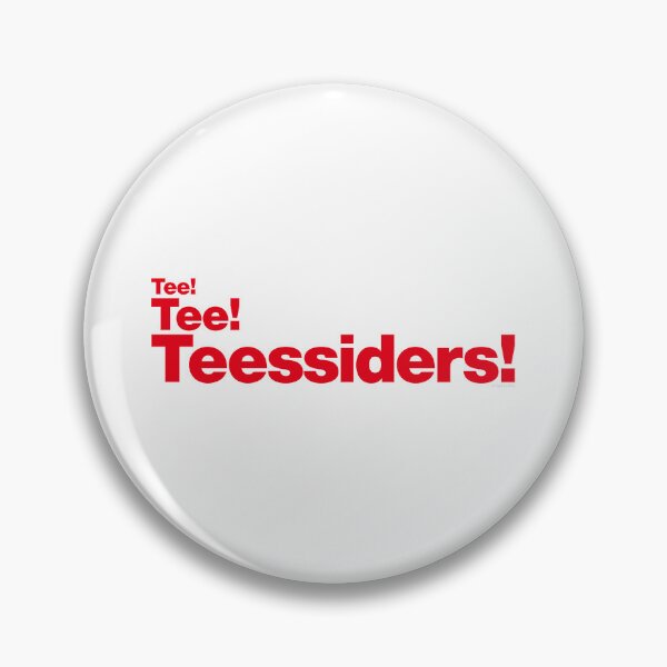 Item preview, Tee Tee Teessiders Red On White designed and sold by Logo-A-GoGo.
