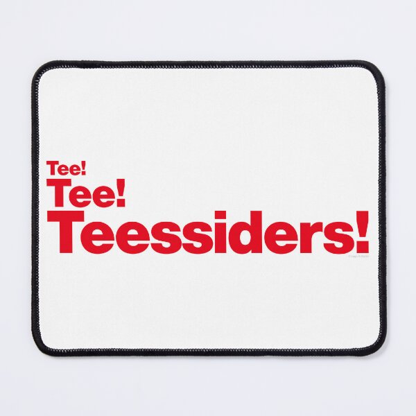 Item preview, Tee Tee Teessiders Red On White designed and sold by Logo-A-GoGo.