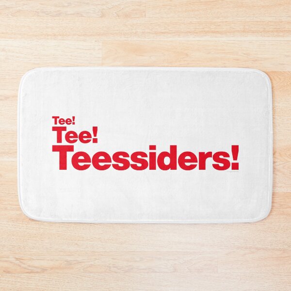 Item preview, Tee Tee Teessiders Red On White designed and sold by Logo-A-GoGo.