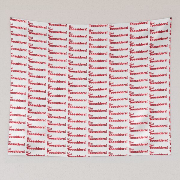 Item preview, Tee Tee Teessiders Red On White designed and sold by Logo-A-GoGo.