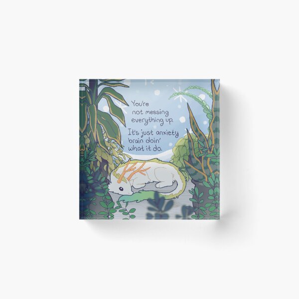 Item preview, "You're Not Messing Everything Up" Little Greenhouse Dragon designed and sold by thelatestkate.