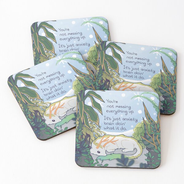Item preview, "You're Not Messing Everything Up" Little Greenhouse Dragon designed and sold by thelatestkate.