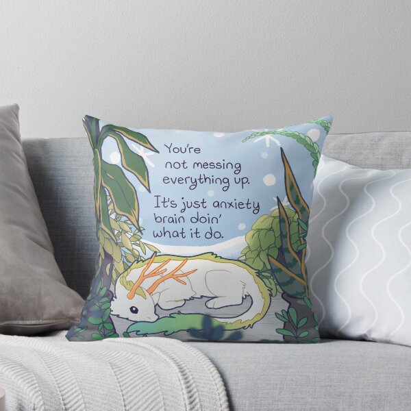 Item preview, "You're Not Messing Everything Up" Little Greenhouse Dragon designed and sold by thelatestkate.