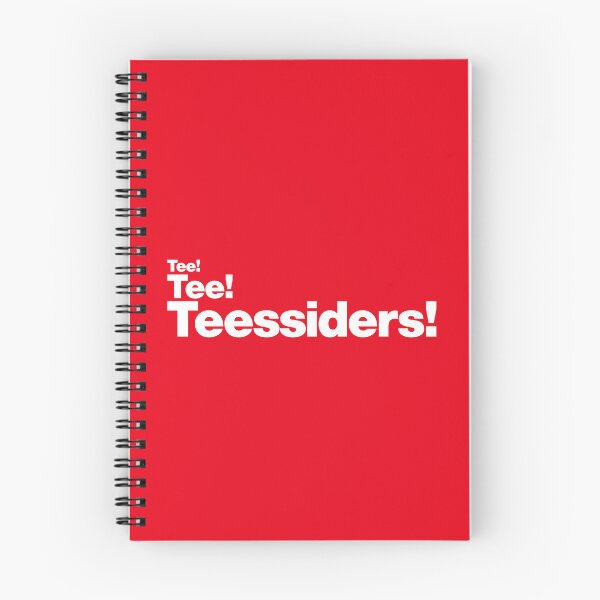 Item preview, Tee Tee Teessiders White On Red designed and sold by Logo-A-GoGo.