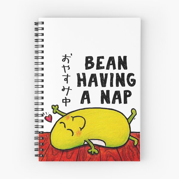 Item preview, Bean having a nap designed and sold by Justbeanhappy.