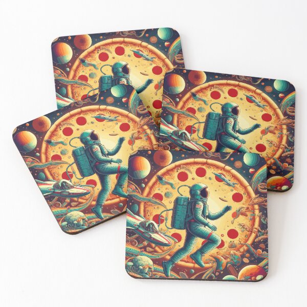 Item preview, A Cosmic Walk Through Galactic Pizza designed and sold by Gacram.