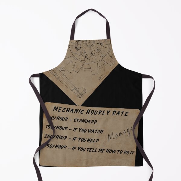 Item preview, Mechanic Hourly Rate designed and sold by Enchantedgraph.