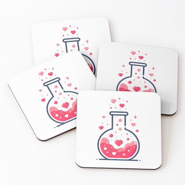 Item preview, Love Potion - Effervescent Heart Elixir designed and sold by SADStyleDesigns.
