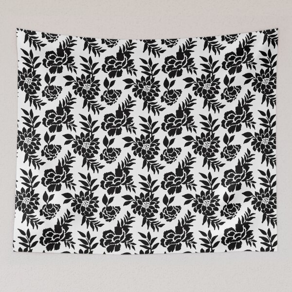 Item preview, Garden in black and white designed and sold by Silviaclara.