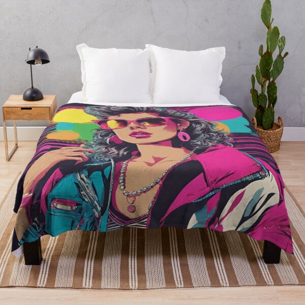 Item preview, 80's style woman designed and sold by MyCraftForYOU.