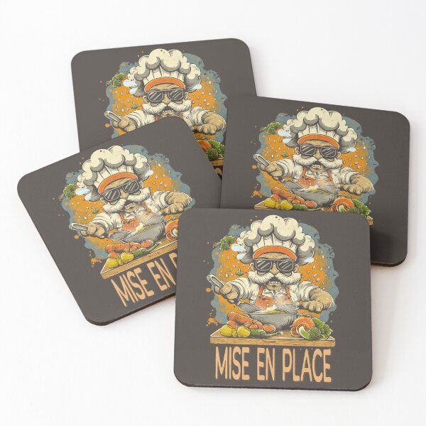 Item preview, Chef saying "Mise en Place" designed and sold by ReachForArt.