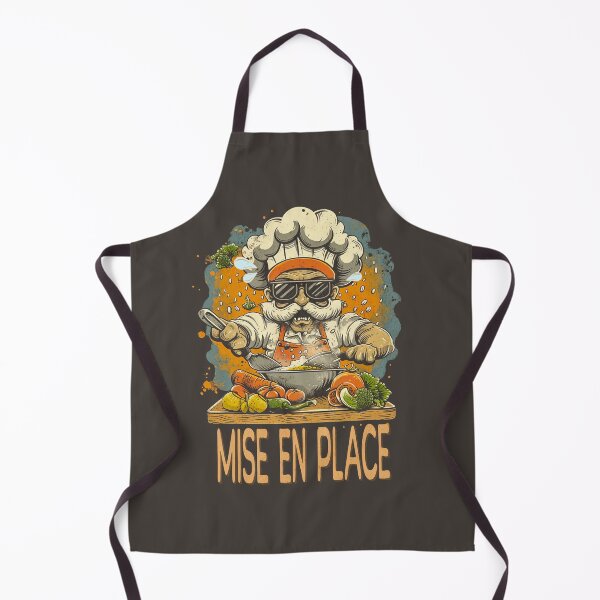 Item preview, Chef saying "Mise en Place" designed and sold by ReachForArt.