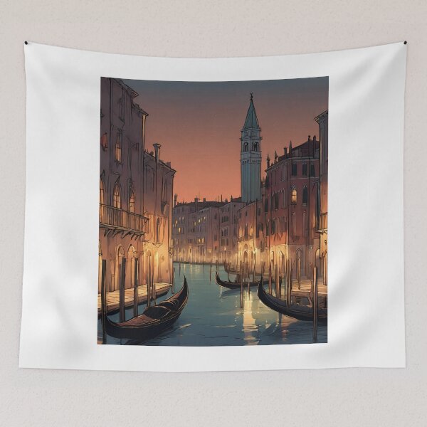 Item preview,  Beautiful View of Venice at Night designed and sold by xiaidex.