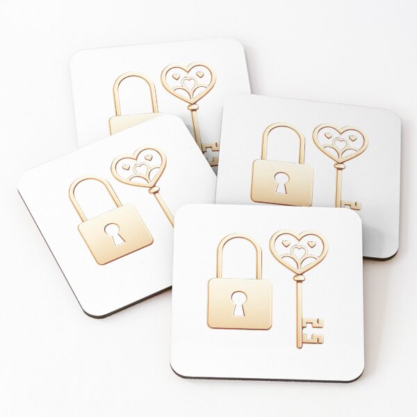 Item preview, Key to My Heart - Love's Lock and Key designed and sold by SADStyleDesigns.