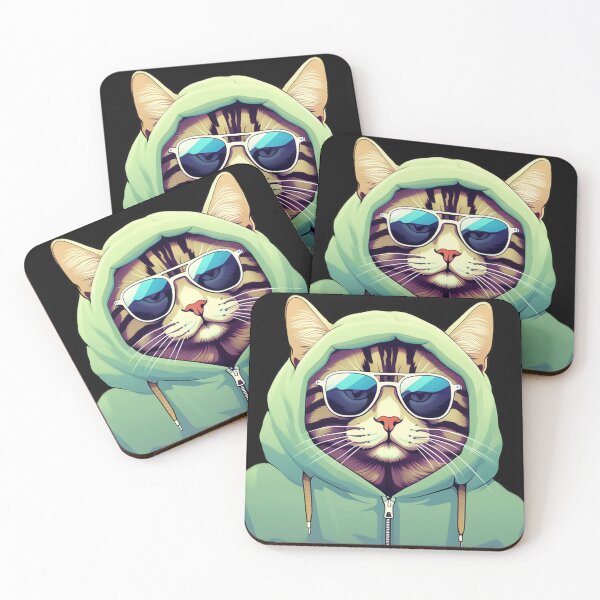 Item preview, Cat In Hoodie designed and sold by DesignVoyagger.
