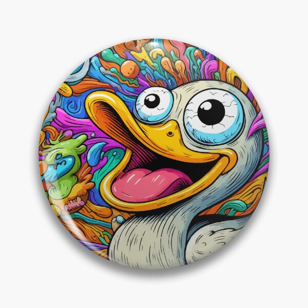Item preview, A duck with excess of joy designed and sold by Gacram.