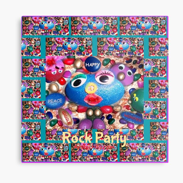 Rock Party! Metal Print
