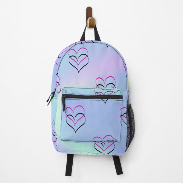 Item preview, Cosmic Pastel Neon Hearts Pattern designed and sold by Fabulous3k.