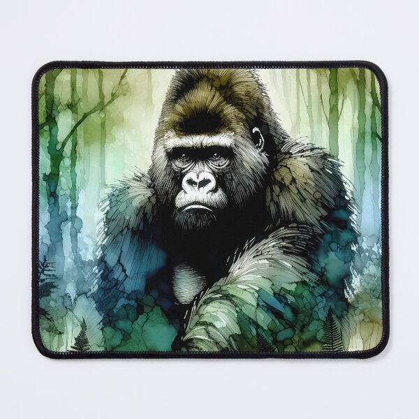 Item preview, Gorilla Wall Art | Digital File | Gorilla Print | Wildlife Wall Art |  Digital Prints | Wild Cats designed and sold by Artsyowlscrafts.