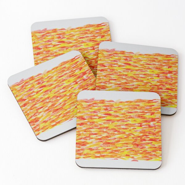 Item preview, Impressionist style reds, oranges, and yellows designed and sold by pamelacuddihy.