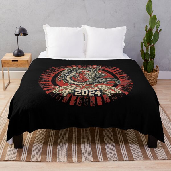 Item preview, 2024 Chinese New Year of the Wood Dragon 木龍年 Mù lóng nián designed and sold by 8FistsofTees.