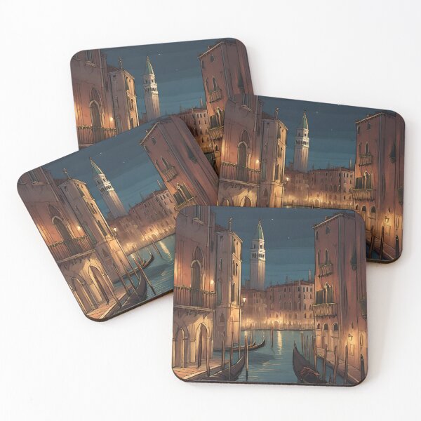 Item preview, Beautiful View of Venice at Night designed and sold by xiaidex.