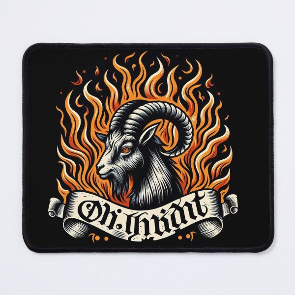 Item preview, Traditional Goat Tattoo  designed and sold by Greydate.