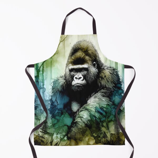 Item preview, Gorilla Wall Art | Digital File | Gorilla Print | Wildlife Wall Art |  Digital Prints | Wild Cats designed and sold by Artsyowlscrafts.