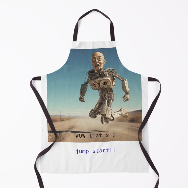 Item preview, Jump Start Cyborg In The desert. designed and sold by clecticuk.