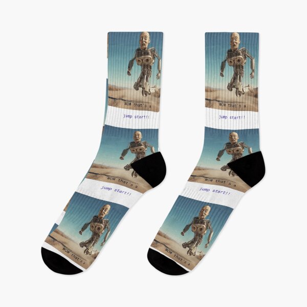 Item preview, Jump Start Cyborg In The desert.  designed and sold by clecticuk.