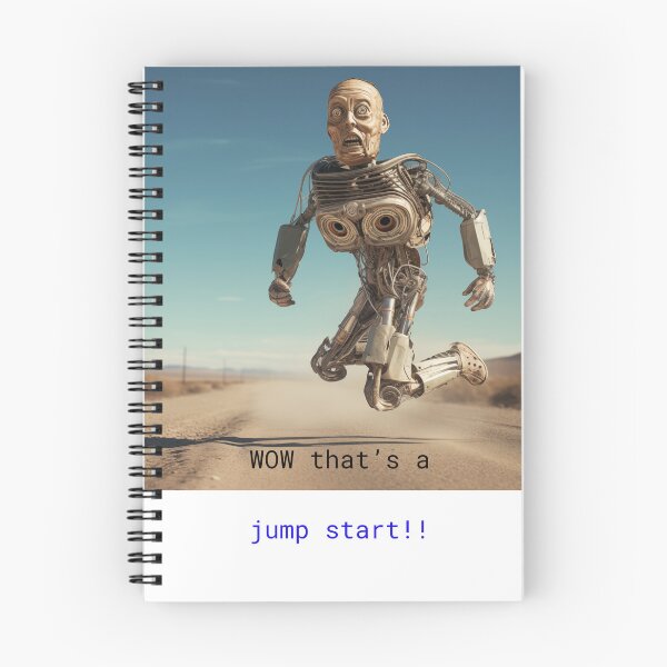Item preview, Jump Start Cyborg In The desert.  designed and sold by clecticuk.