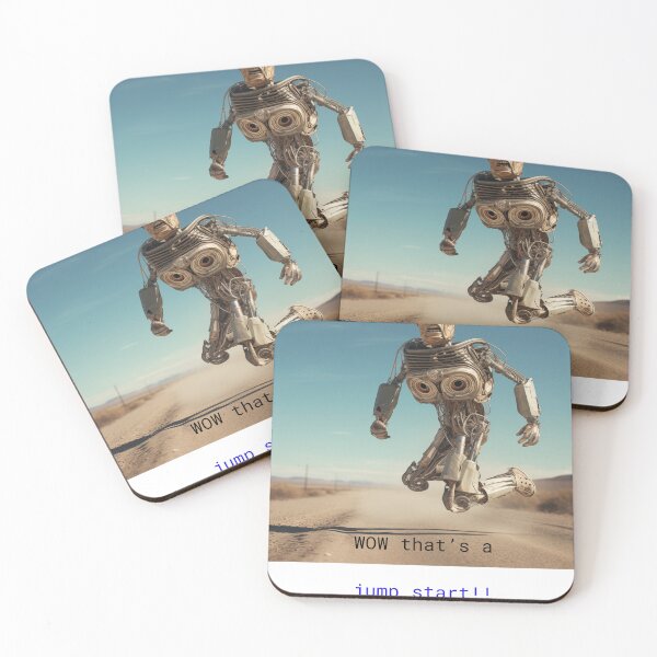 Item preview, Jump Start Cyborg In The desert.  designed and sold by clecticuk.