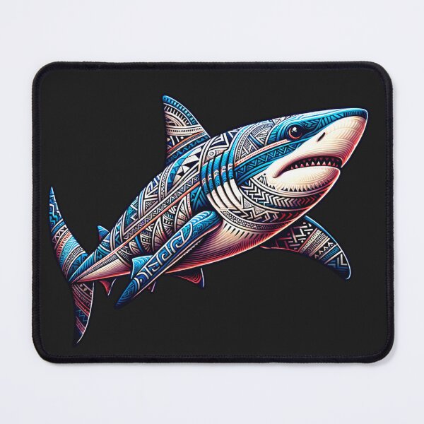 Item preview, Mako Shark Polynesian Tribal Art designed and sold by HippieFarms11.