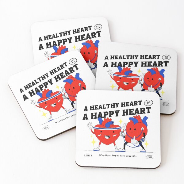 Item preview, A Healthy Heart is A Happy Heart designed and sold by TboneTreasures.