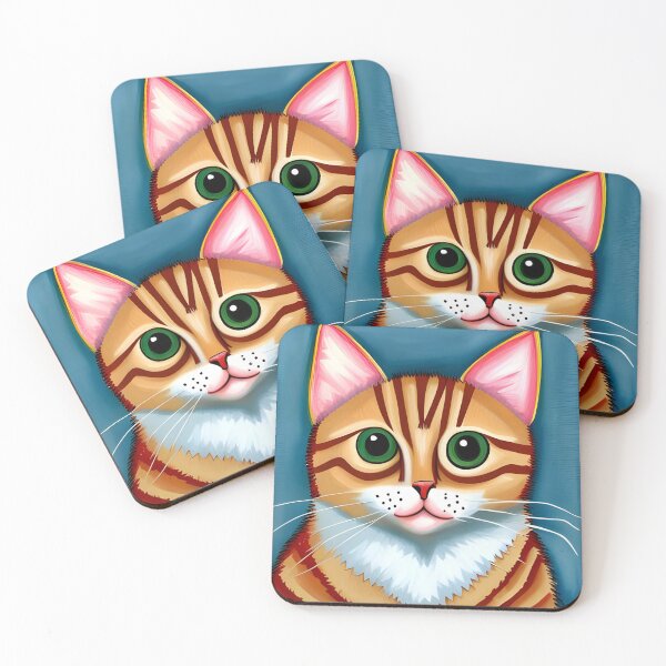 Item preview, Orange Tabby Face designed and sold by Reclining Buddha Cat.