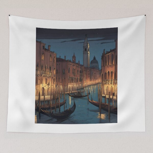Item preview,   Beautiful View of Venice at Night designed and sold by xiaidex.